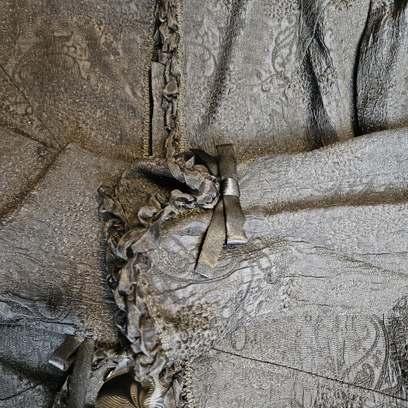 BERGAMO Women Black Elegant Jacket Size Large - Picture 9 of 13